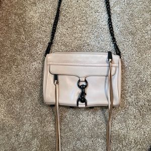 Rebecca Minkoff pink MAC leather bag